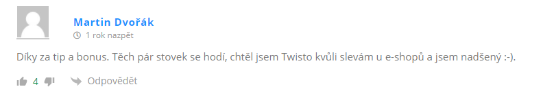 twisto cash recenze