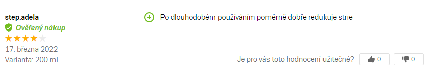 bi-oil složení těhotenství