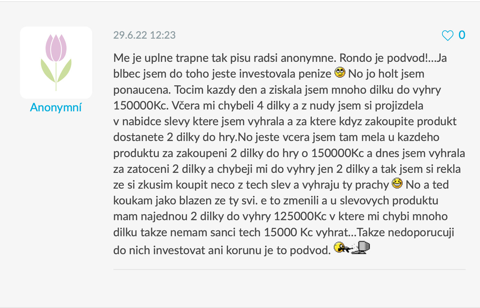 Rondo zkušenost