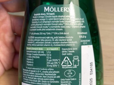 Möller's Omega-3 [recenze]: Je tento rybí olej kvalitní?