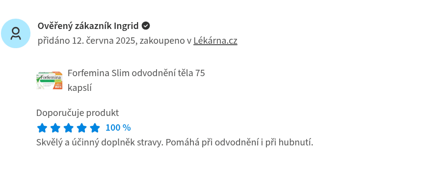 forfemina slim zkušenost