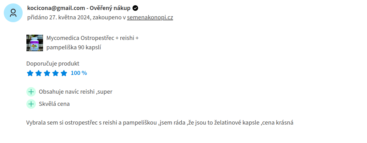 ostropestřec mycomedica
