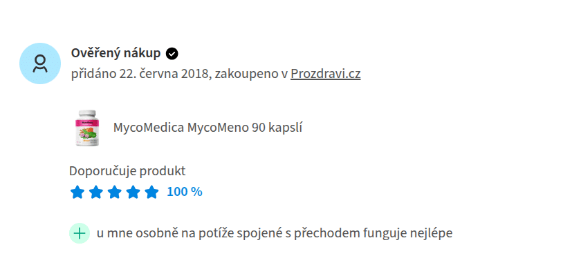 MycoMedica MycoMeno recenze